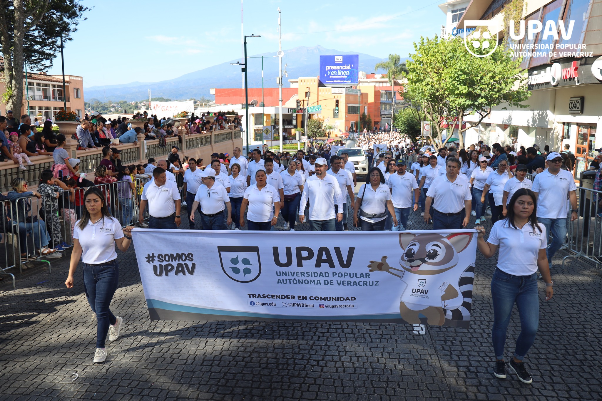 ¡UPAV Presente! Desfile Conmemorativo al 113 aniversario de la Revolución Mexicana.
