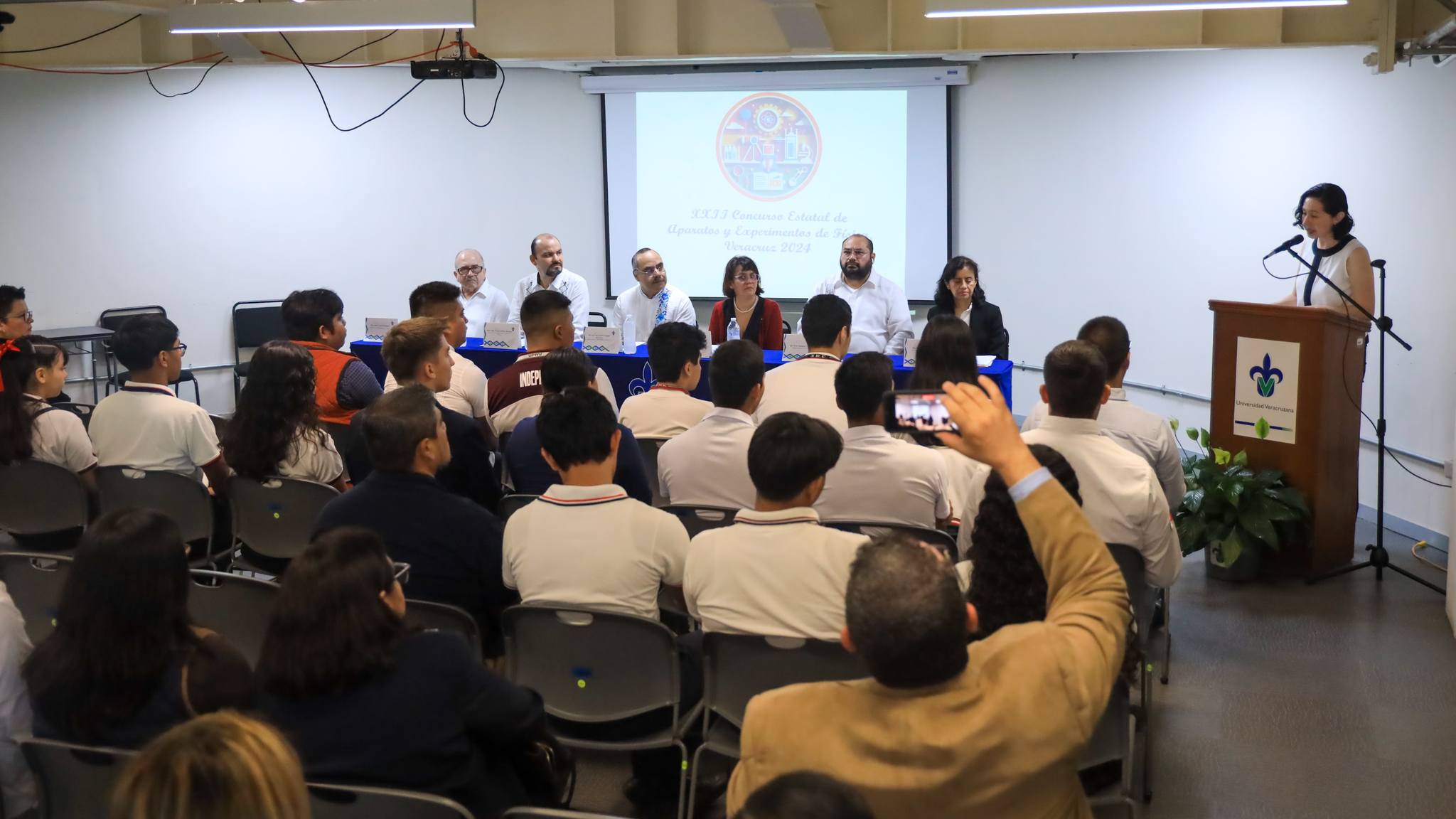 Ceremonia de Premiación del XXII Concurso Estatal de Apartados y Experimentos de Física, Veracruz 2024