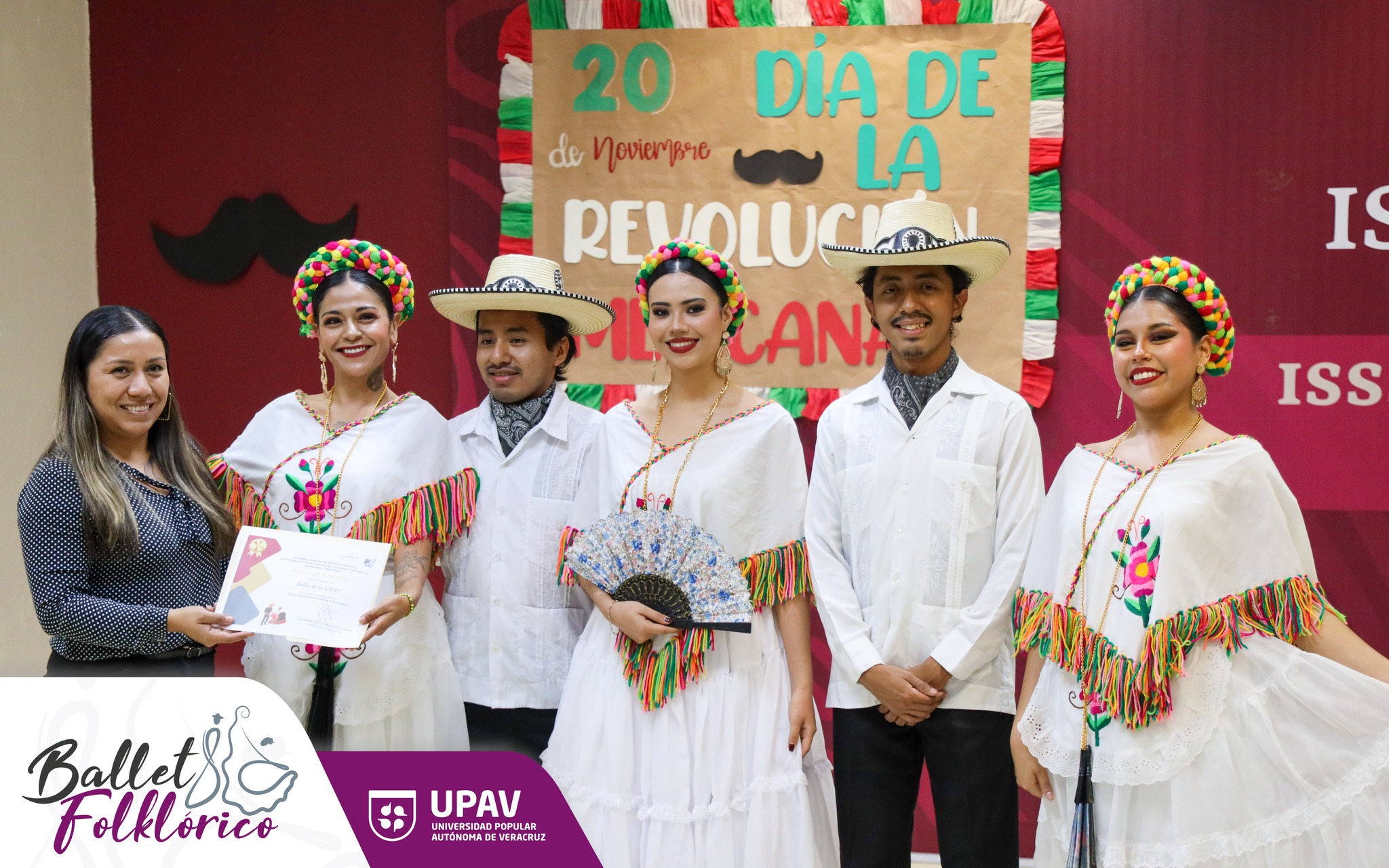 Ballet Folklórico UPAV: actividades conmemorativas lSSSTE