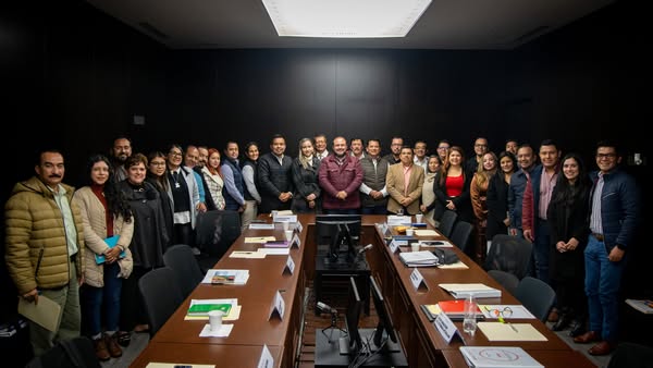Reunión con coordinadoras y coordinadores solidarios de diversas sedes UPAV