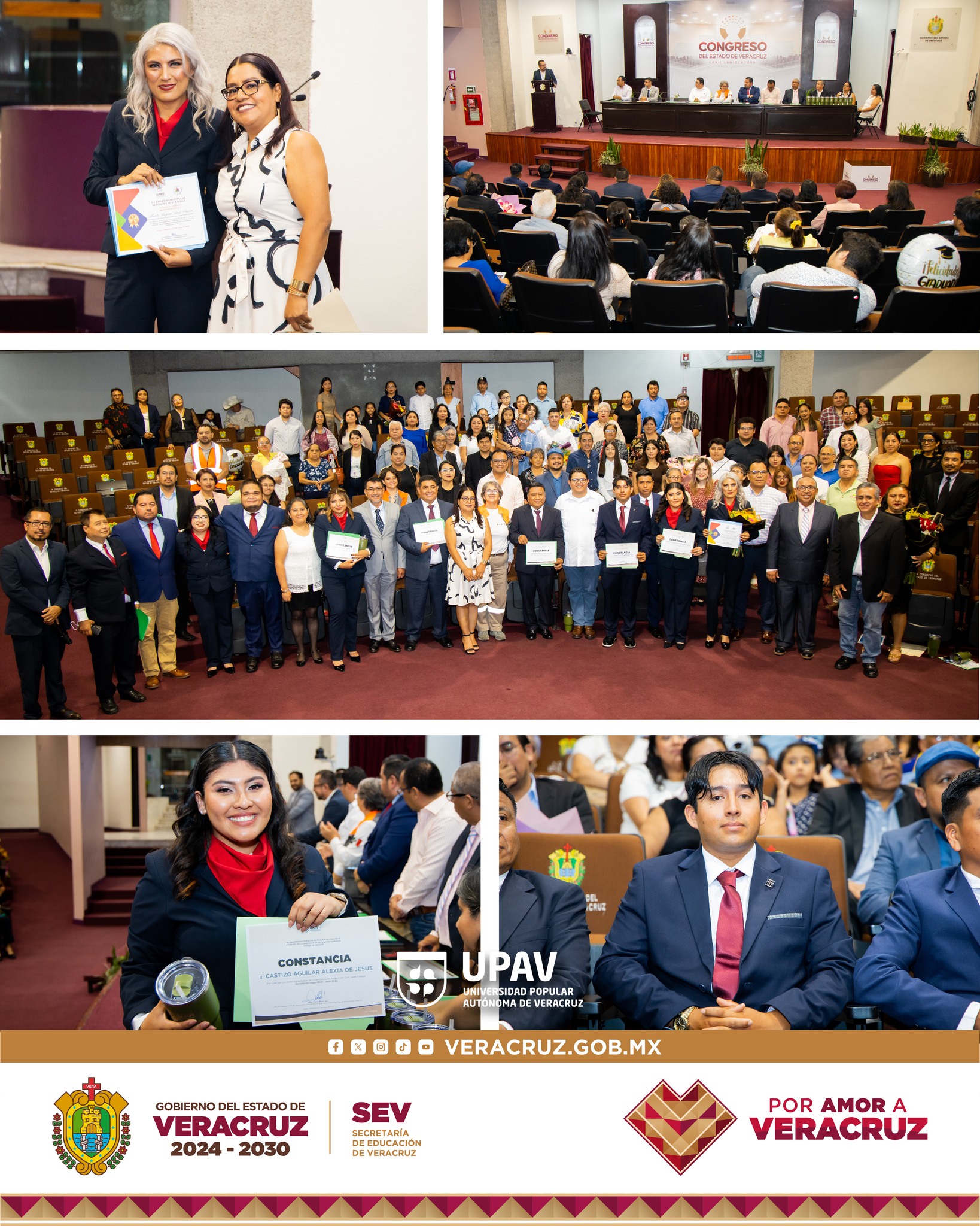 Graduación de la Licenciatura en Protección Civil sede Xalapa: Generación 2022- 2025