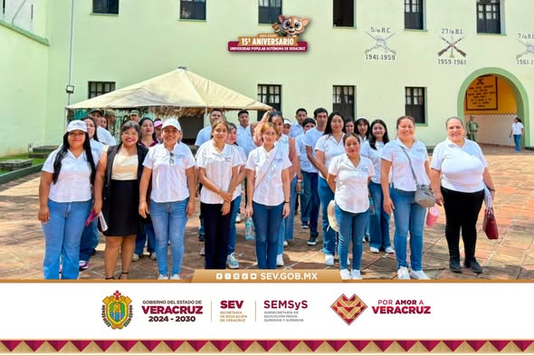 UPAV 15 Años: Bachillerato 366G visita el 87 Batallón