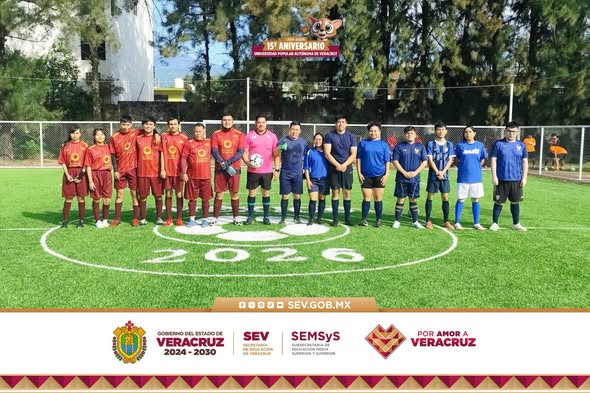 Torneo de Fútbol Rápido celebra 15 años de la UPAV