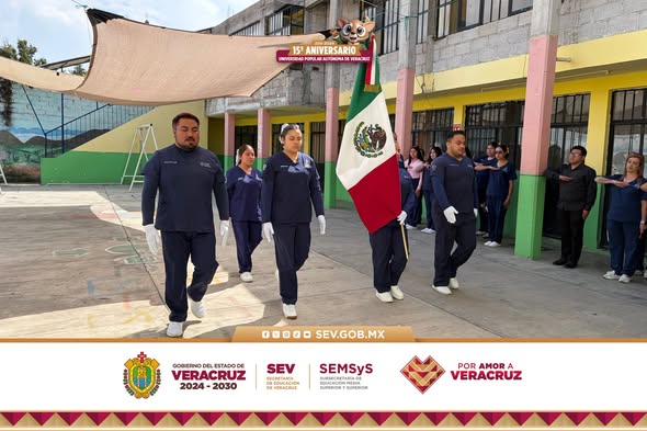 UPAV 15 Años: Psicopedagogía Perote celebra con acción ambiental