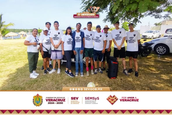 Criminología UPAV celebra 15 años con fútbol y equipo